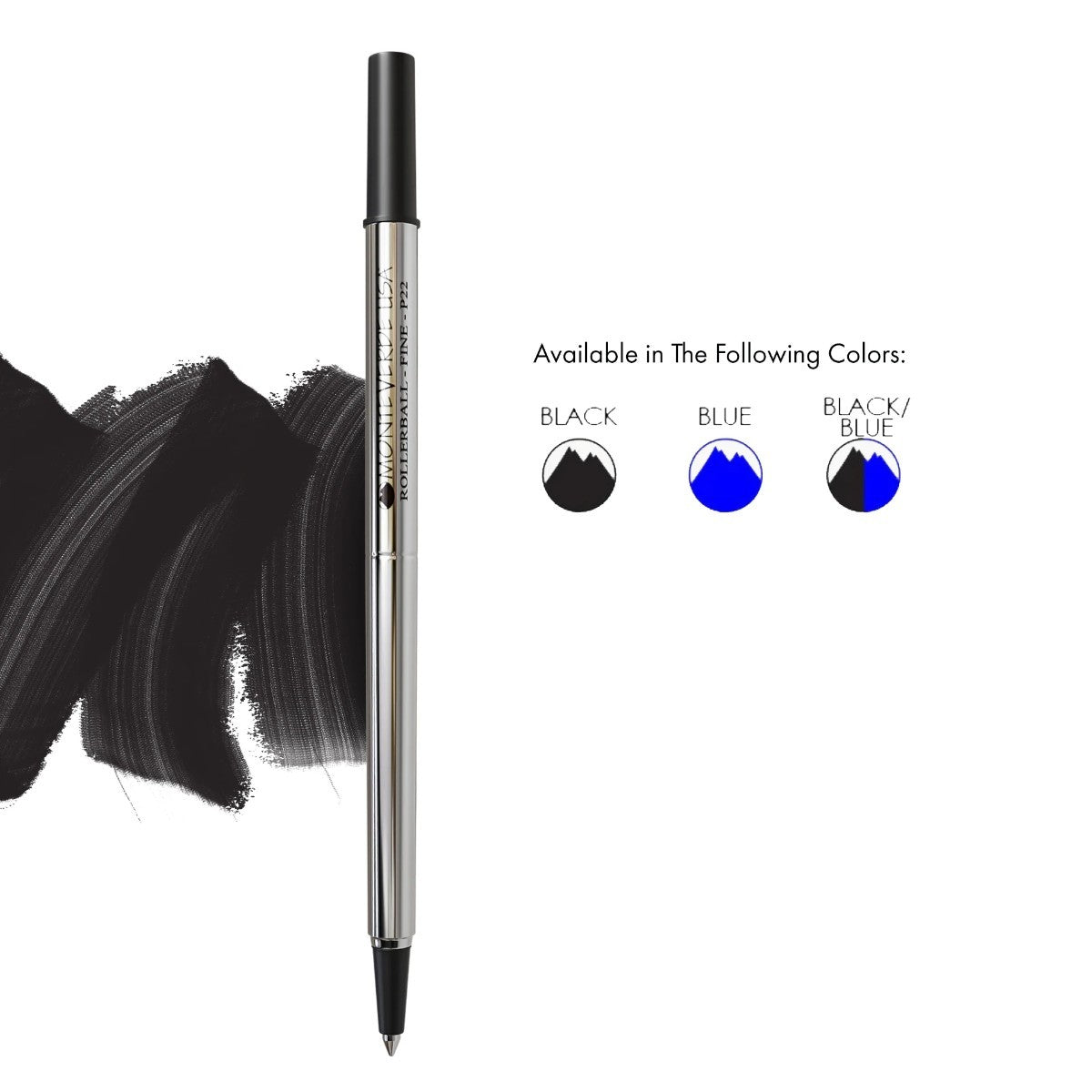 Refil Rollerball Monteverde - Compatível com Parker - F Monteverde