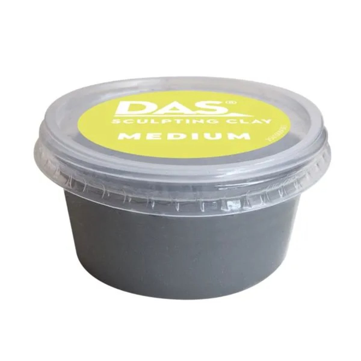 Sculpting Clay DAS - Massa de Modelar Profissional - Cinza Medium 230g DAS - Canson