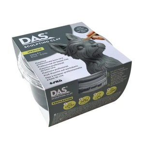 Sculpting Clay DAS - Massa de Modelar Profissional - Cinza Medium 230g