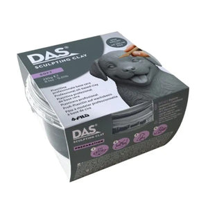 Sculpting Clay DAS - Massa de Modelar Profissional - Cinza Soft 230g