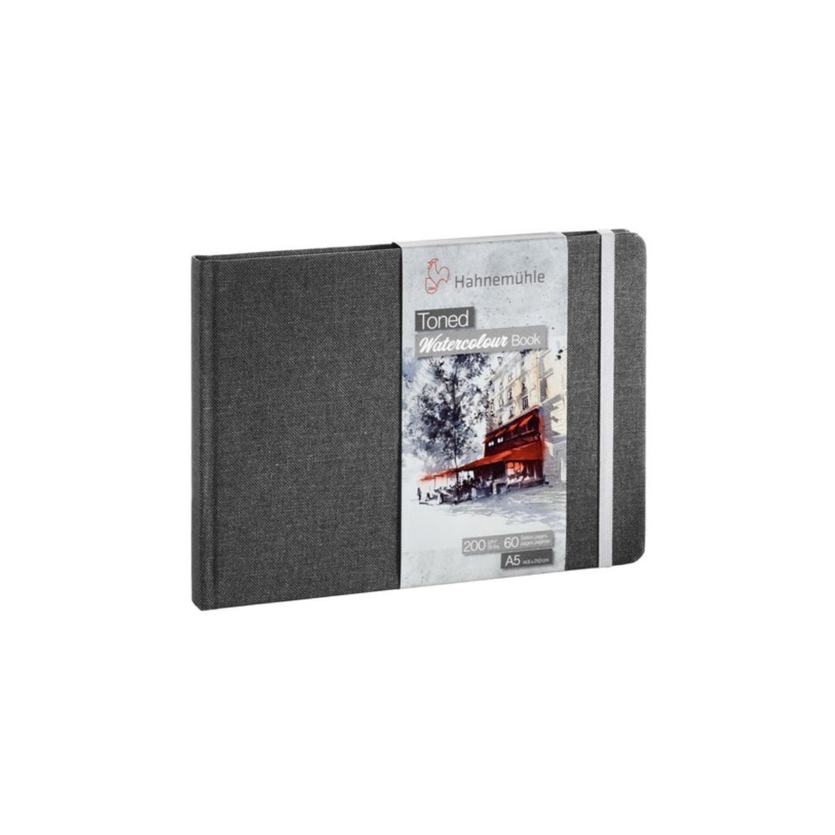 Sketchbook Aquarela Hahnemühle Toned - 200g/m² - A5 Paisagem - 30 folhas Hahnemühle