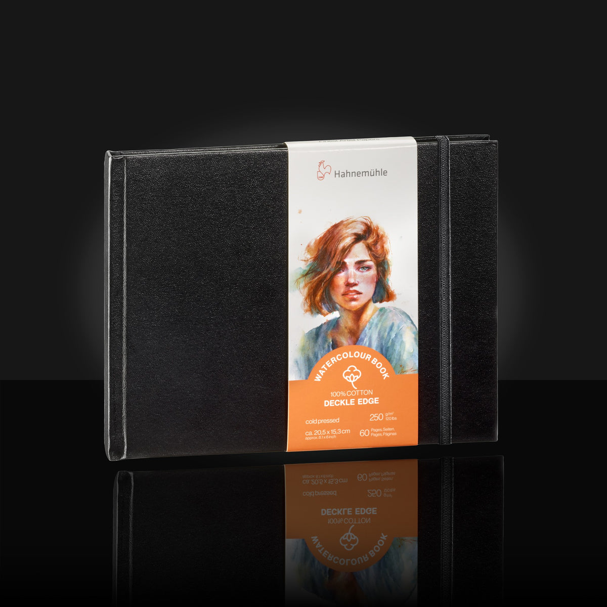 Sketchbook Aquarela Hahnemühle Watercolour Book - Algodão - 250g/m² - Paisagem Hahnemühle