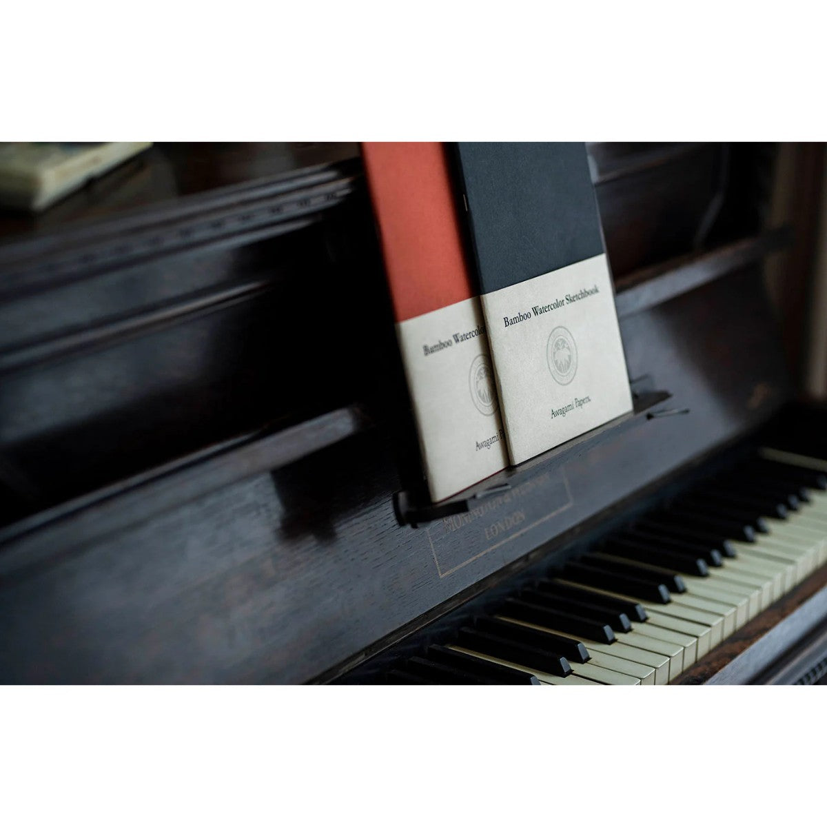 Sketchbook Awagami Bamboo B5 - Red - 110g/m² - 16fl Awagami