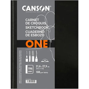 Sketchbook Canson Artbook One - A4+ - Capa Dura
