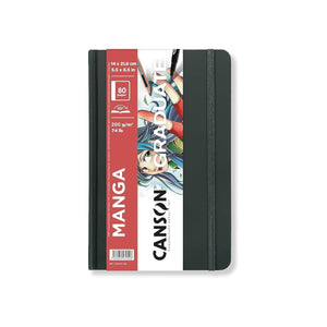 Sketchbook Canson Graduate Manga - A5 200g/m² - 80 folhas
