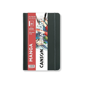 Sketchbook Canson Graduate Manga - A5 200g/m² - 80 folhas Canson