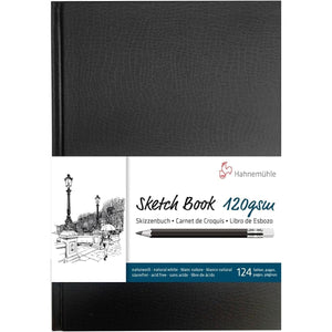 Sketchbook Hahnemühle A5 - 120g/m - 62 Folhas - Caderno de Esboços