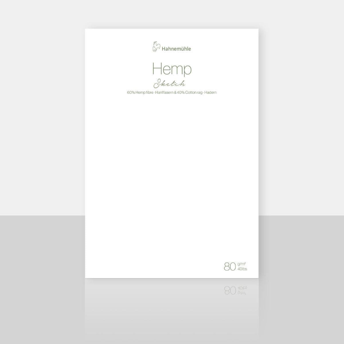 Sketchbook Hahnemühle Hemp Sketch A4 - 80g 80 folhas Hahnemühle