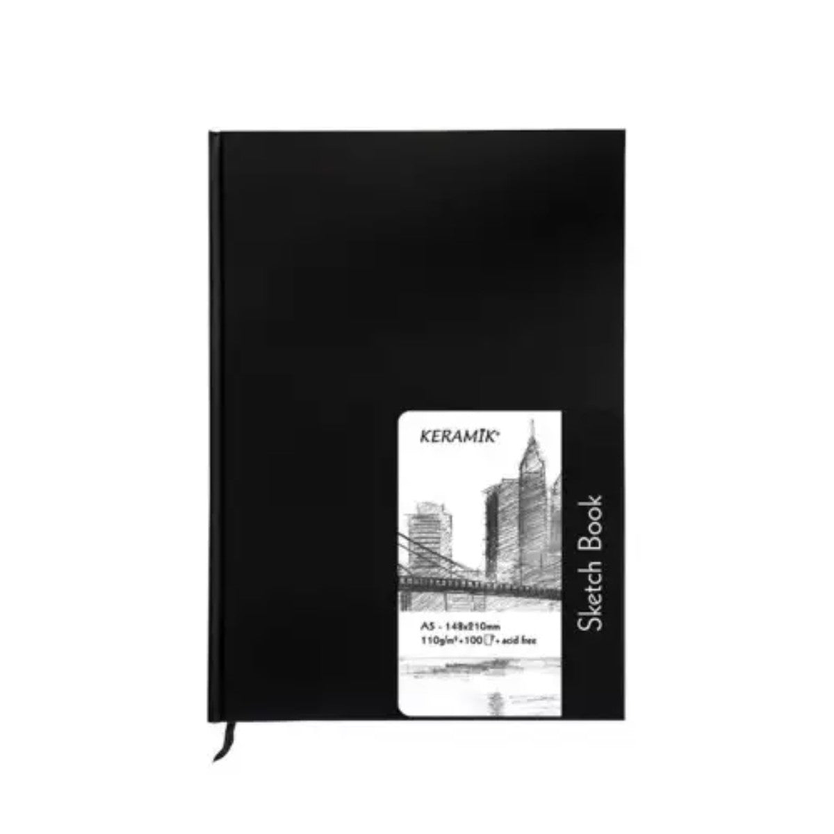 Sketchbook Keramik A5 - 100 folhas - 110g Livraria Skilo