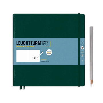 Sketchbook Leuchtturm1917 - Forest Green - 150 g/m² - Quadrado Leuchtturm1917
