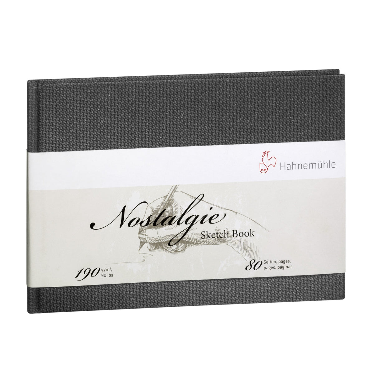 Sketchbook Nostalgie Hahnemühle - A6 Paisagem - 190g/m² - 40 Folhas Hahnemühle