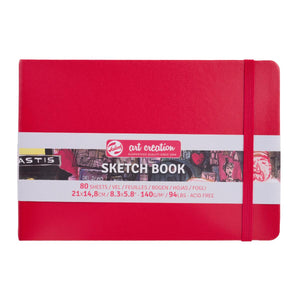 Sketchbook Paisagem Talens Art Creation 21x15cm - Red - 140g