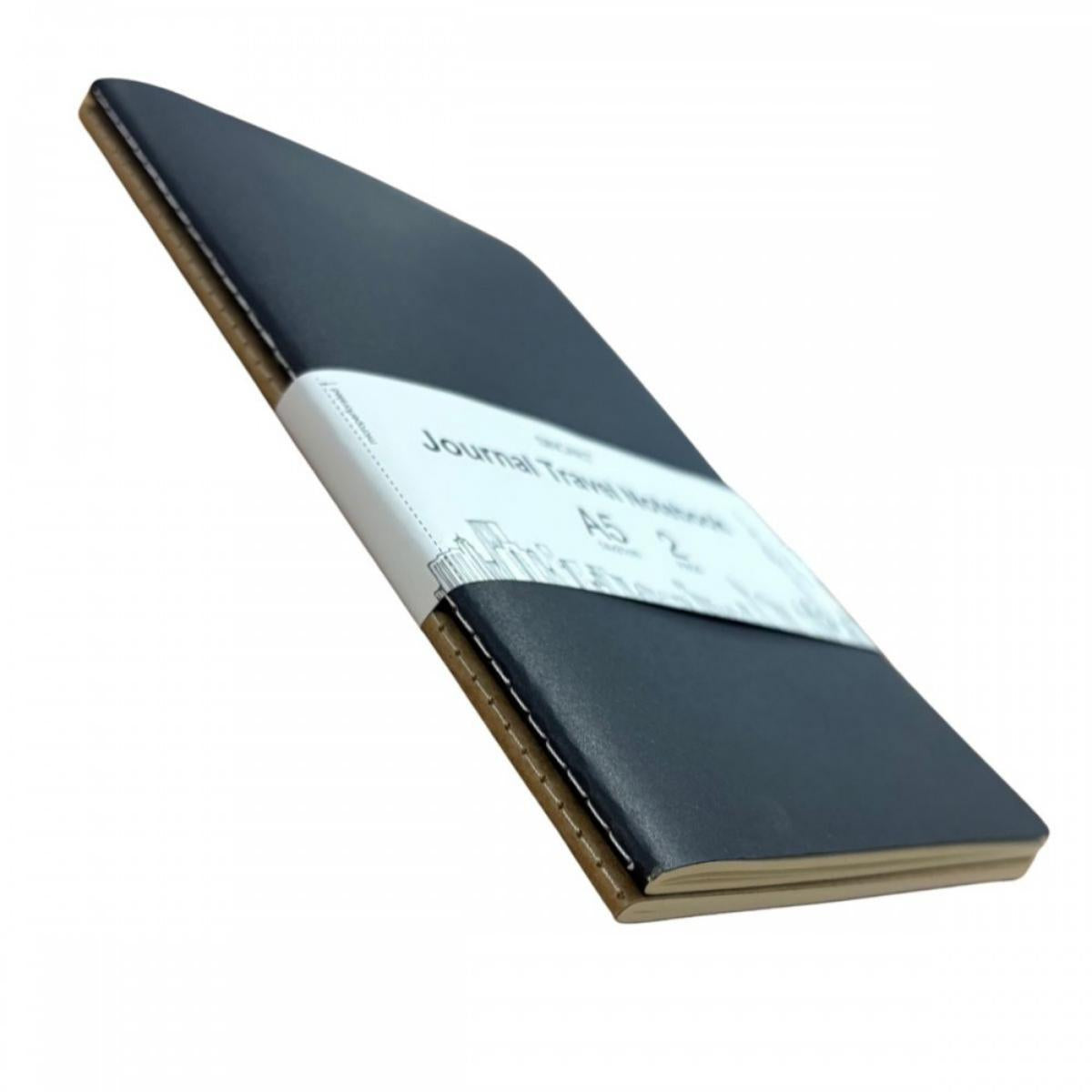 Sketchbook Sinoart Travel Notebook A5 - Pack com 2 Cadernos Sinoart