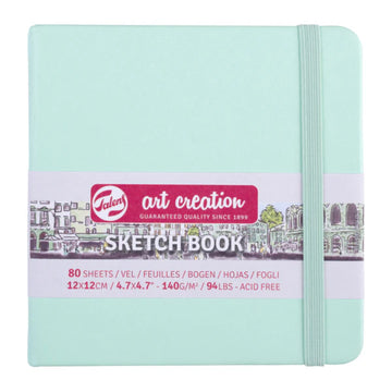 Sketchbook Talens Art Creation - 12x12cm - Fresh Mint - 140gm² Talens