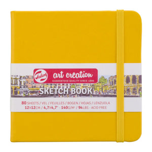 Sketchbook Talens Art Creation - 12x12cm - Gold Yellow - 140gm²