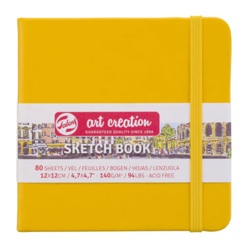 Sketchbook Talens Art Creation - 12x12cm - Gold Yellow - 140gm² Talens