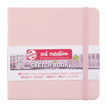 Sketchbook Talens Art Creation - 12x12cm - Pastel Rose - 140gm² Talens