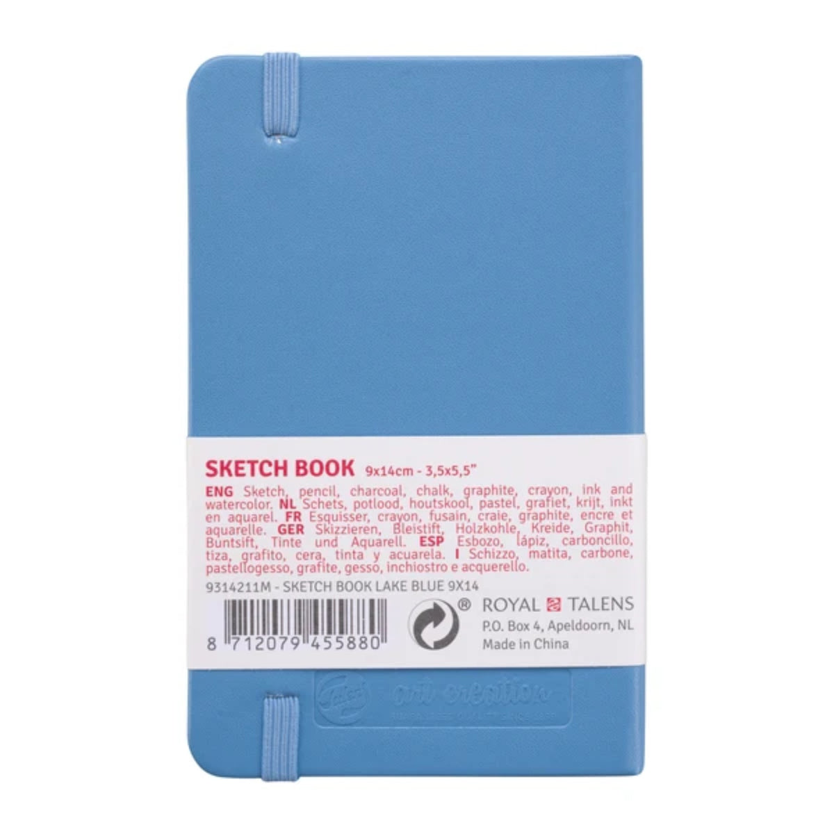 Sketchbook Talens Art Creation - 9x14cm - Light Blue - 140gm² Talens