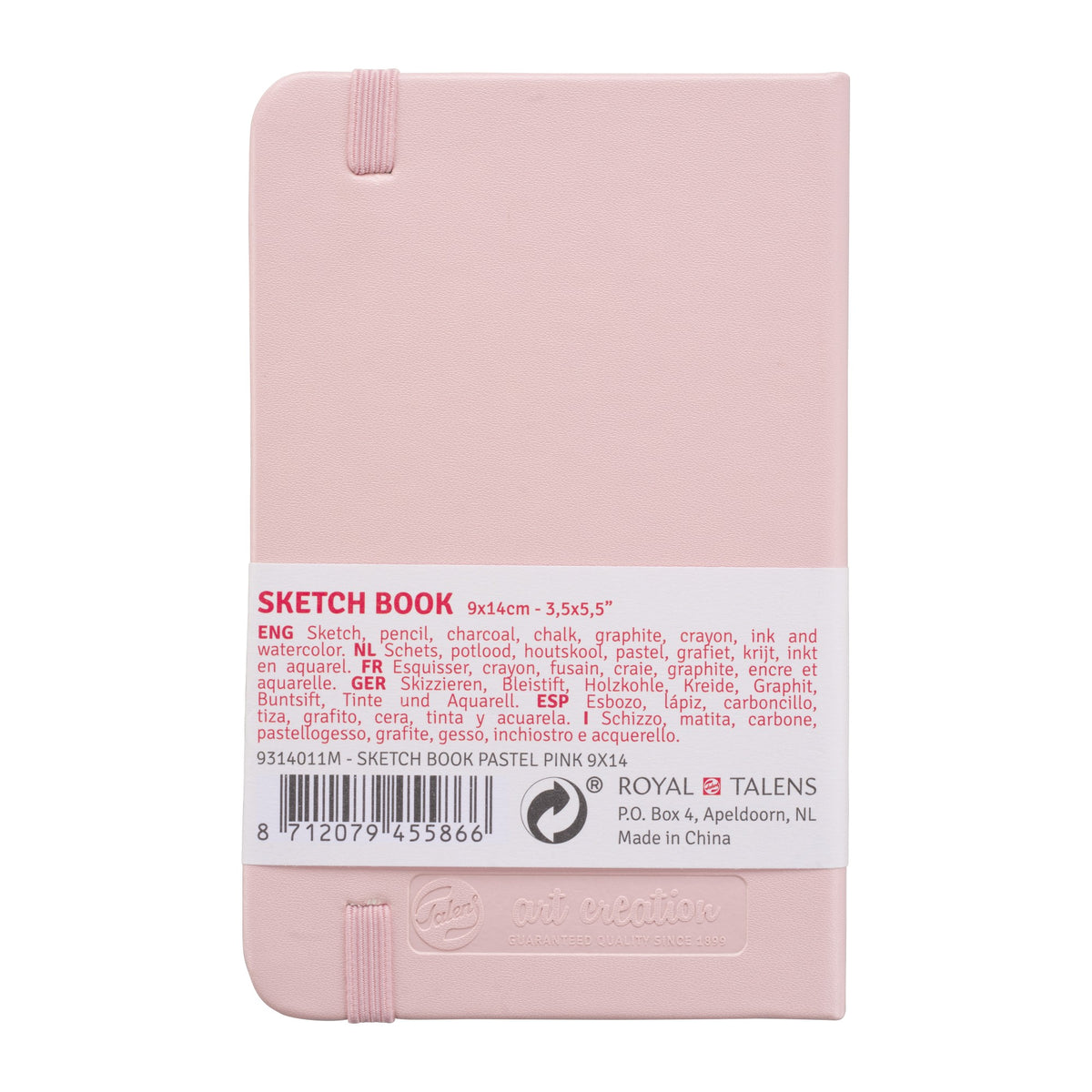 Sketchbook Talens Art Creation - 9x14cm - Pastel Rose - 140gm² Talens