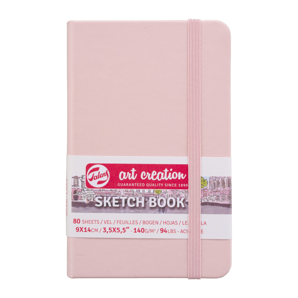 Sketchbook Talens Art Creation - 9x14cm - Pastel Rose - 140gm² Talens