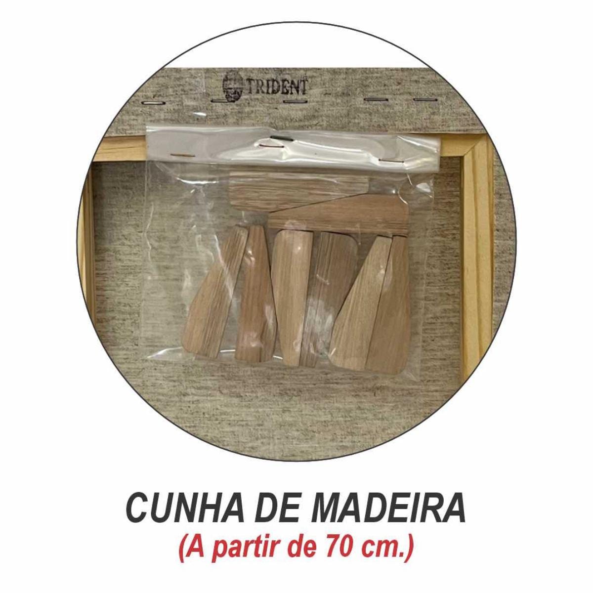 Tela Para Pintura Trident - Linho Natual - 40x50cm Livraria Skilo