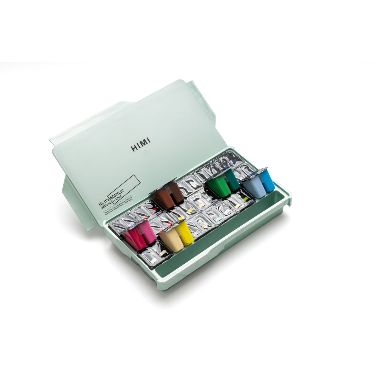 Tinta Acrílica Himi Twin Cup - 36 Cores HIMI