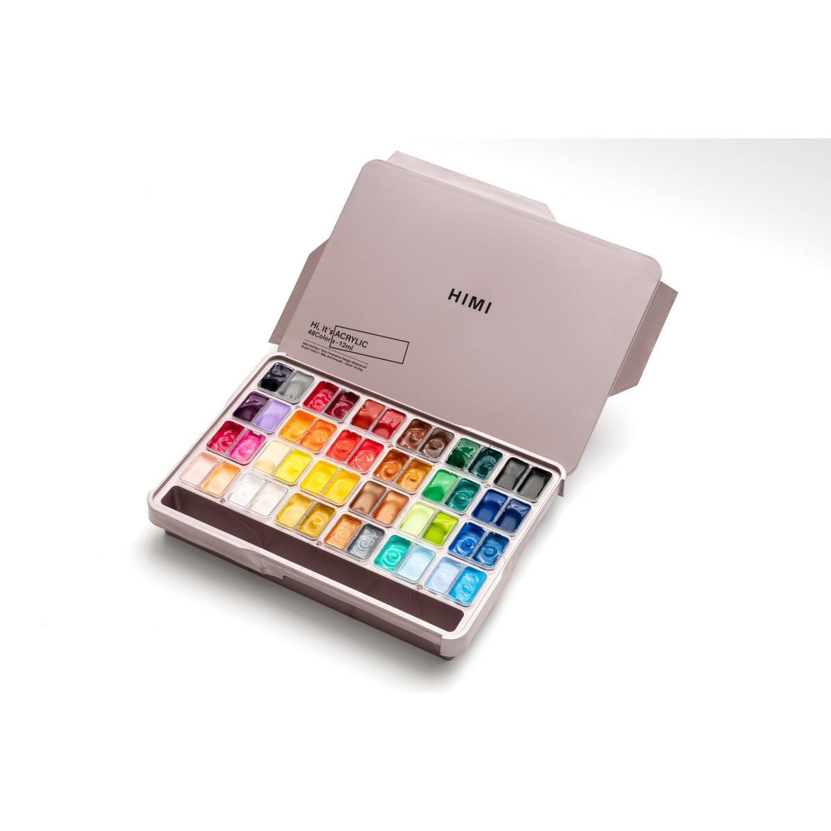 Tinta Acrílica Himi Twin Cup - 48 Cores HIMI