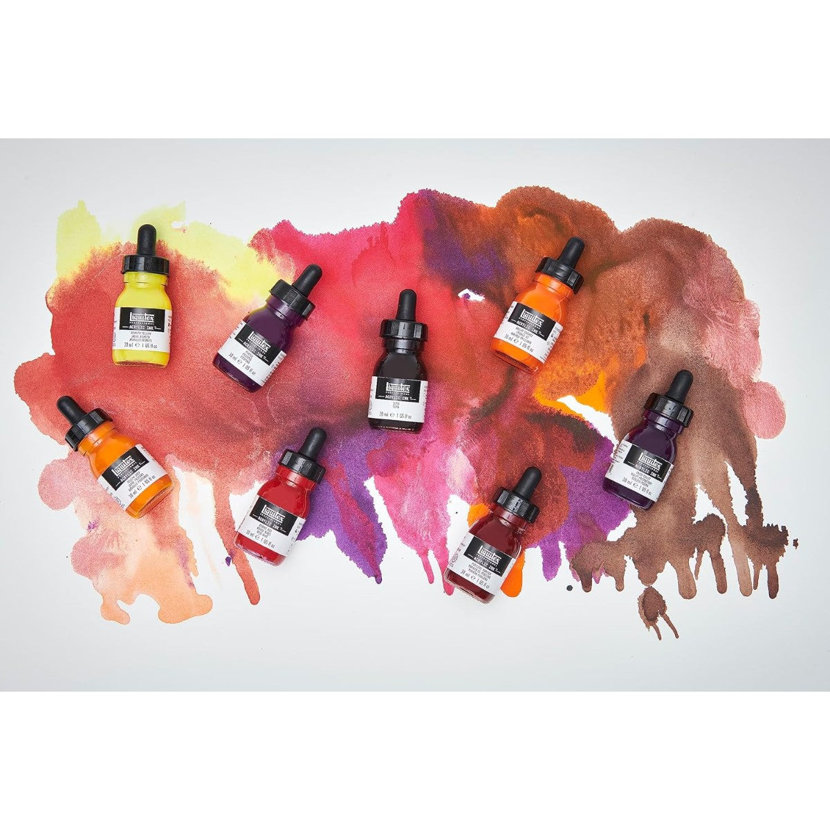 Tinta Acrílica Líquida Liquitex - 6 Cores Básicas - 30ml Liquitex