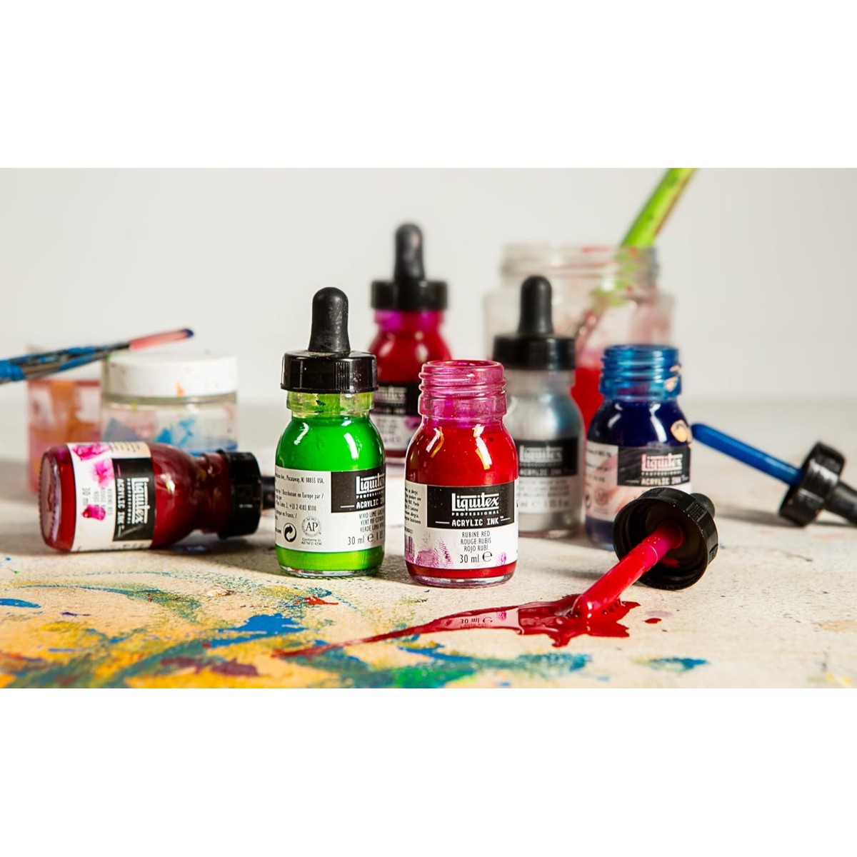 Tinta Acrílica Líquida Liquitex - Titanium White - 30ml Liquitex