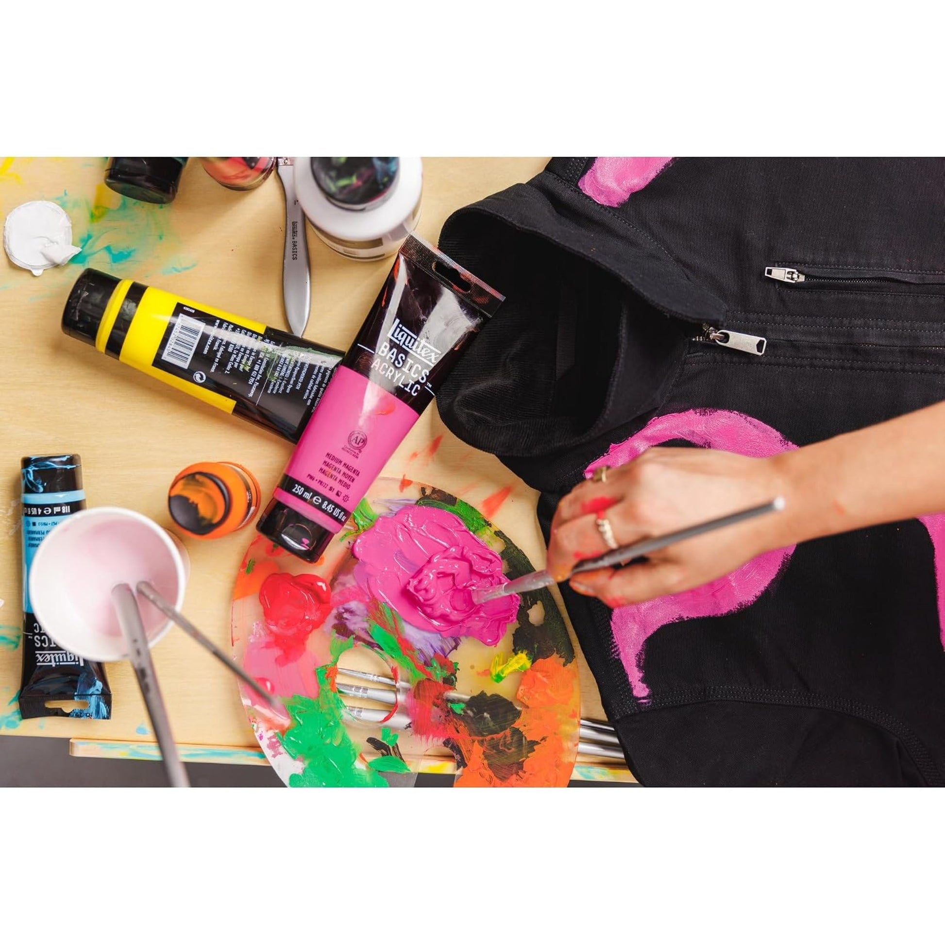 Tinta Acrílica Liquitex Basics - Titanium White - 400ml Livraria Skilo