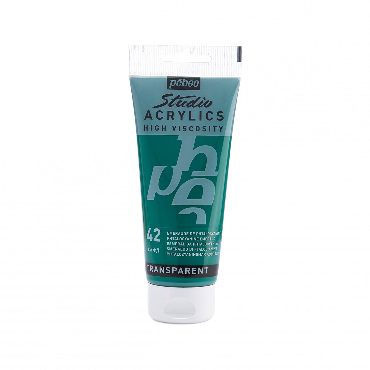 Tinta Acrílica Pebeo Studio Acrylics - 100ml - Cores Phtalocyanine Green Livraria Skilo