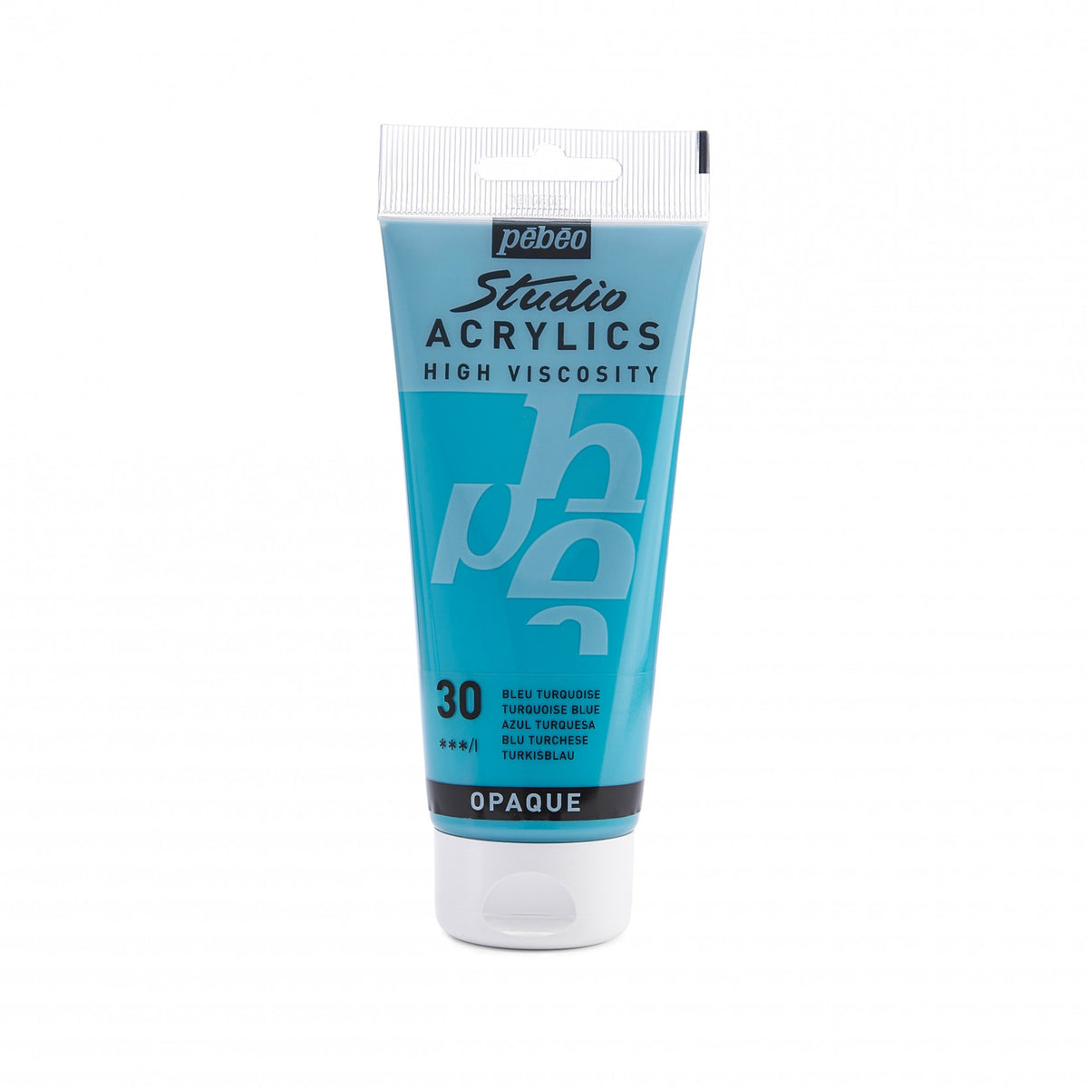 Tinta Acrílica Pebeo Studio Acrylics - 100ml - Cores Turquoise Blue Pebeo