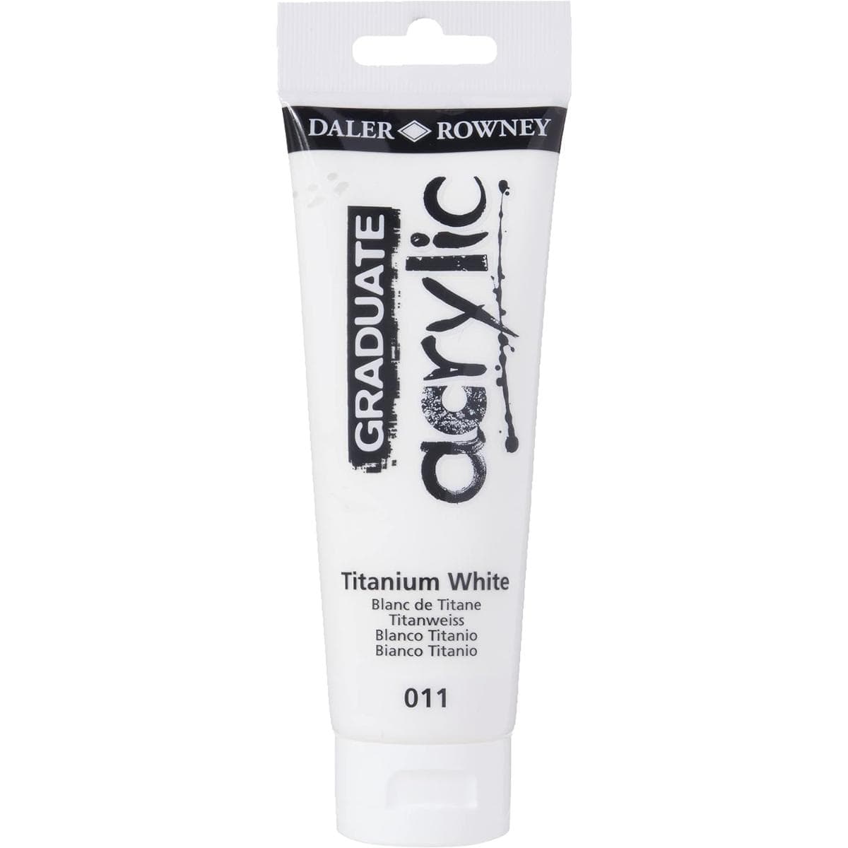 Tinta Acrílica Tela Daler Rowney - Graduate Branco Daler & Rowney