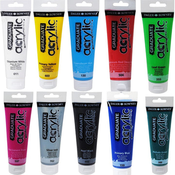 Tinta Acrílica Tela Daler Rowney - Graduate Daler & Rowney