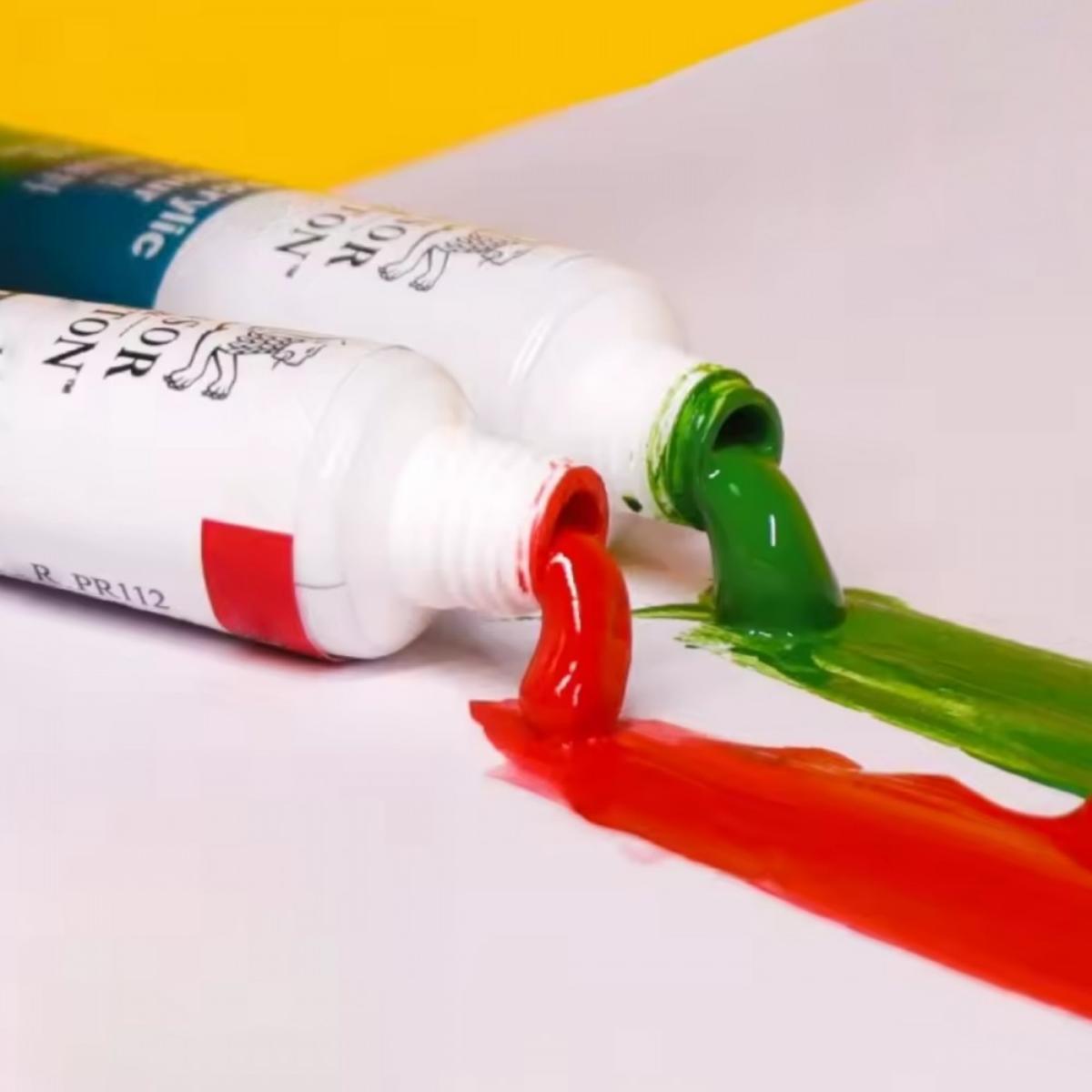 Tinta Acrílica Winsor & Newton Discover - Kit com 12 Cores Livraria Skilo