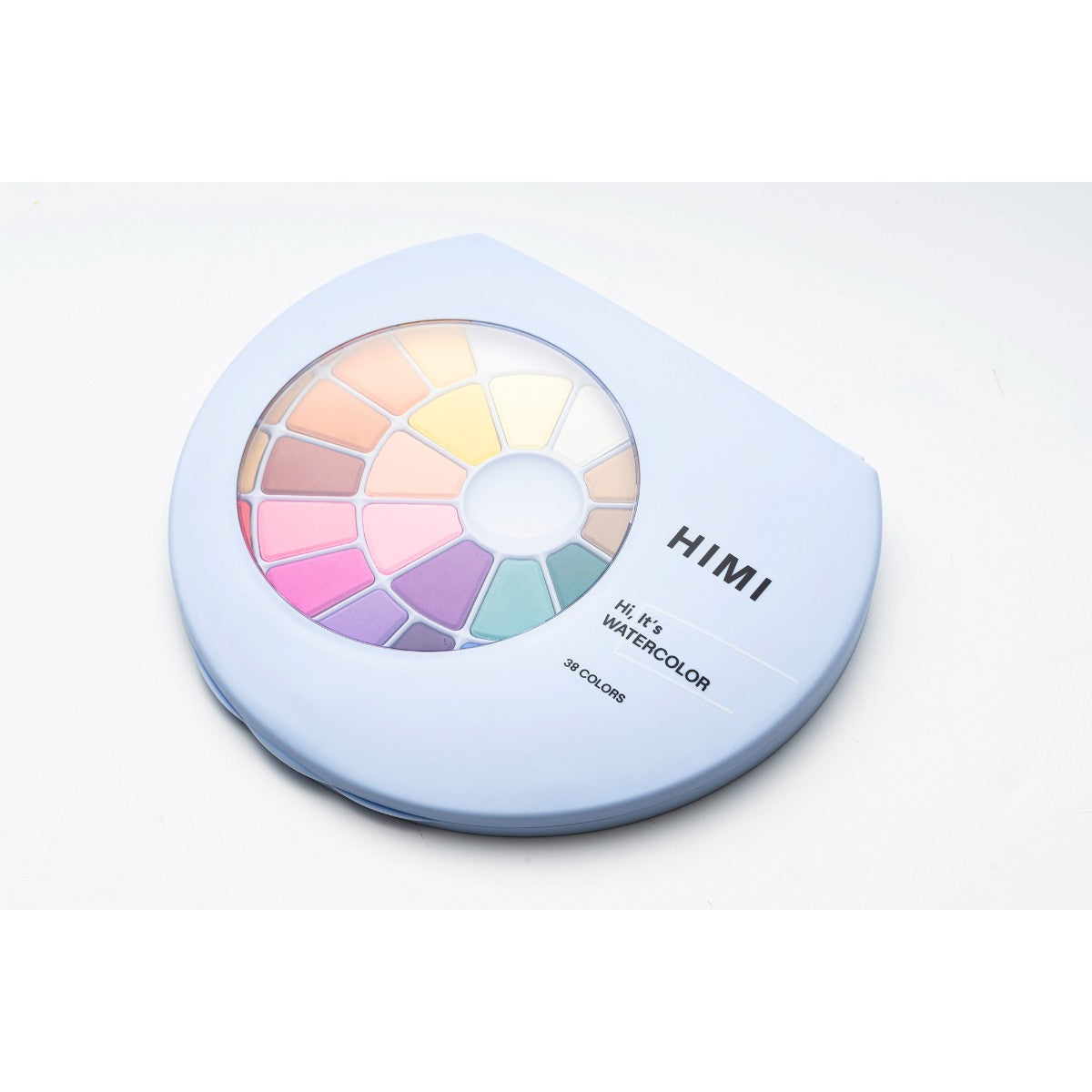 Tinta Aquarela HIMI 24 Cores Sólida com Pincel Himi
