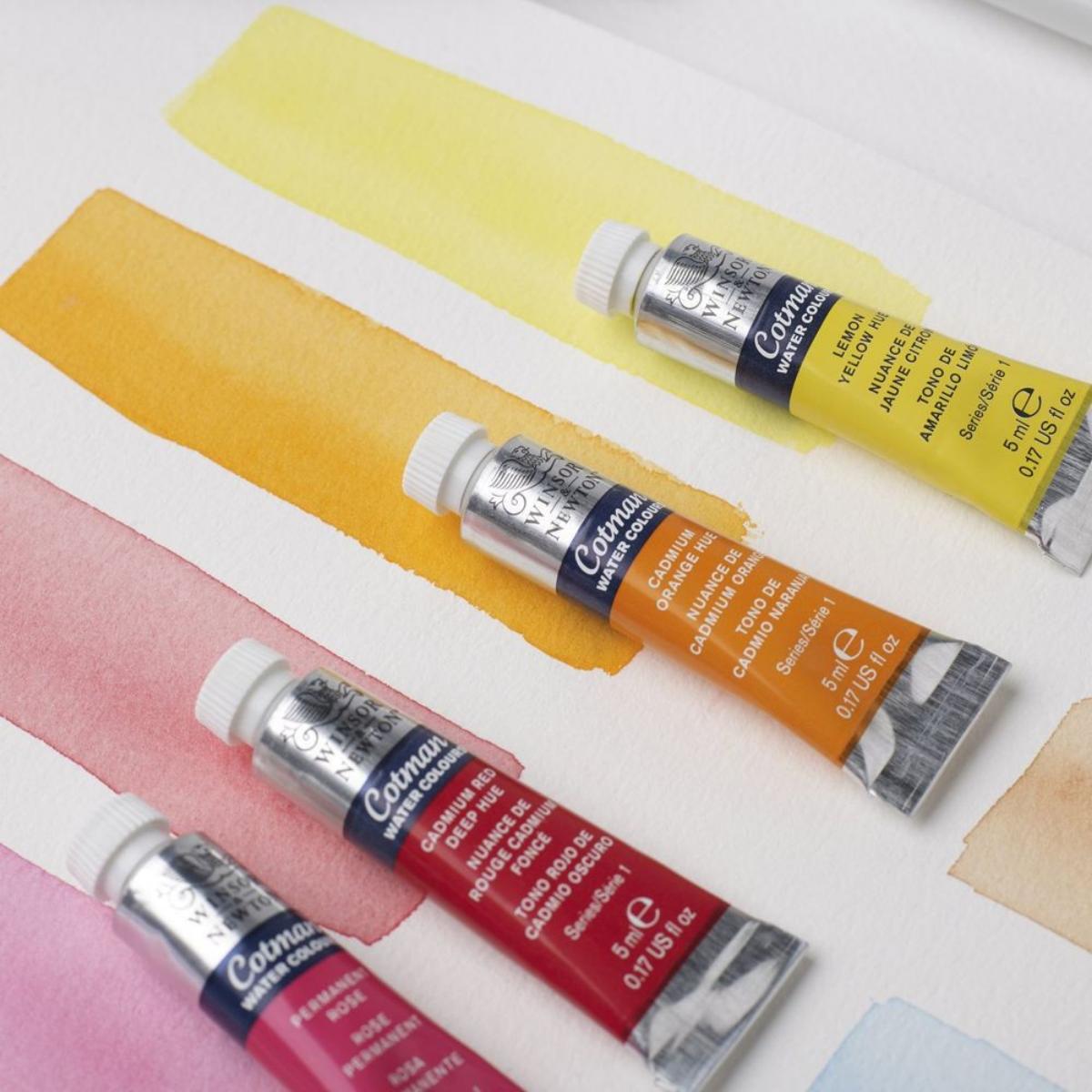 Tinta Aquarela Winsor & Newton Cotman - 20 Cores - 5ml Winsor & Newton