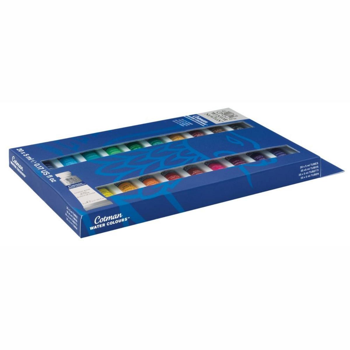 Tinta Aquarela Winsor & Newton Cotman - 20 Cores - 5ml Winsor & Newton