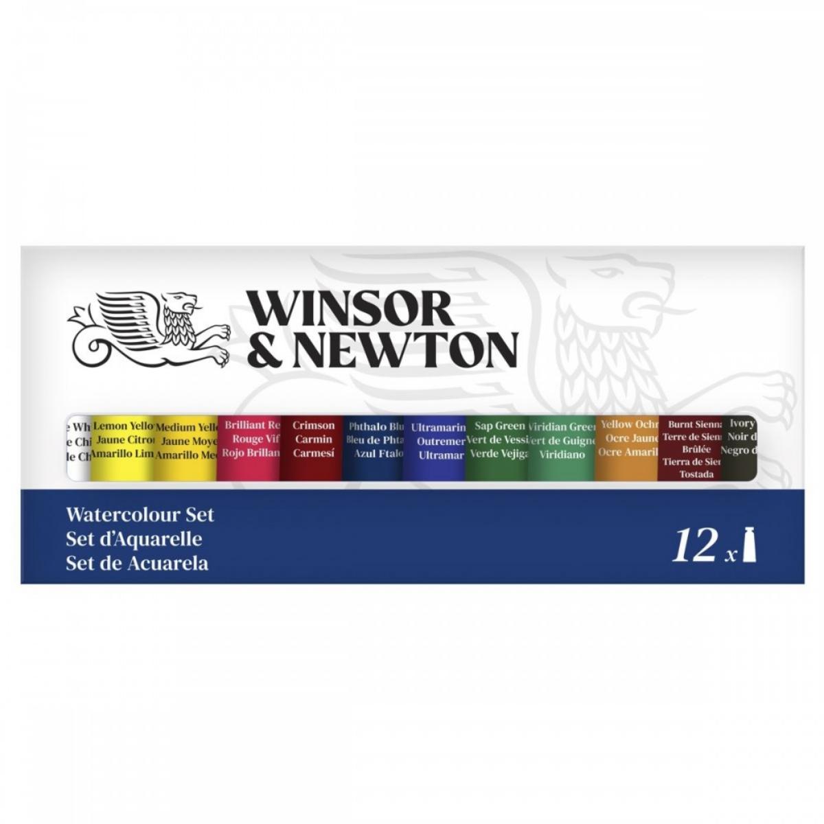 Tinta Aquarela Winsor & Newton Discover - Kit com 12 Cores Livraria Skilo