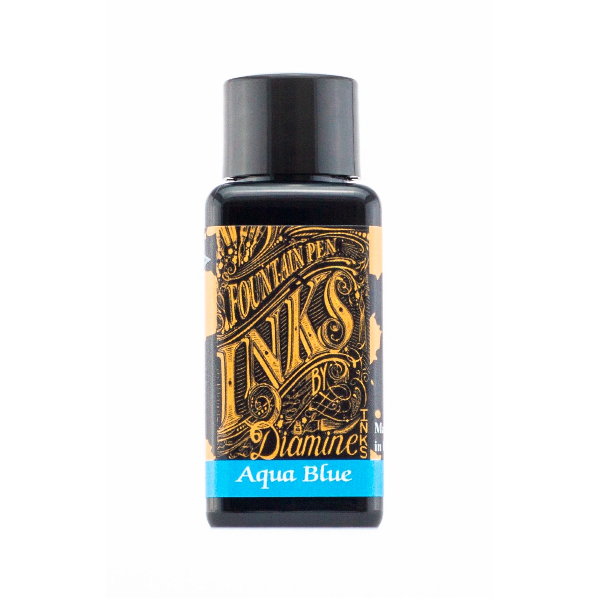 Tinta Diamine Para Caneta Tinteiro - Aqua Blue Diamine