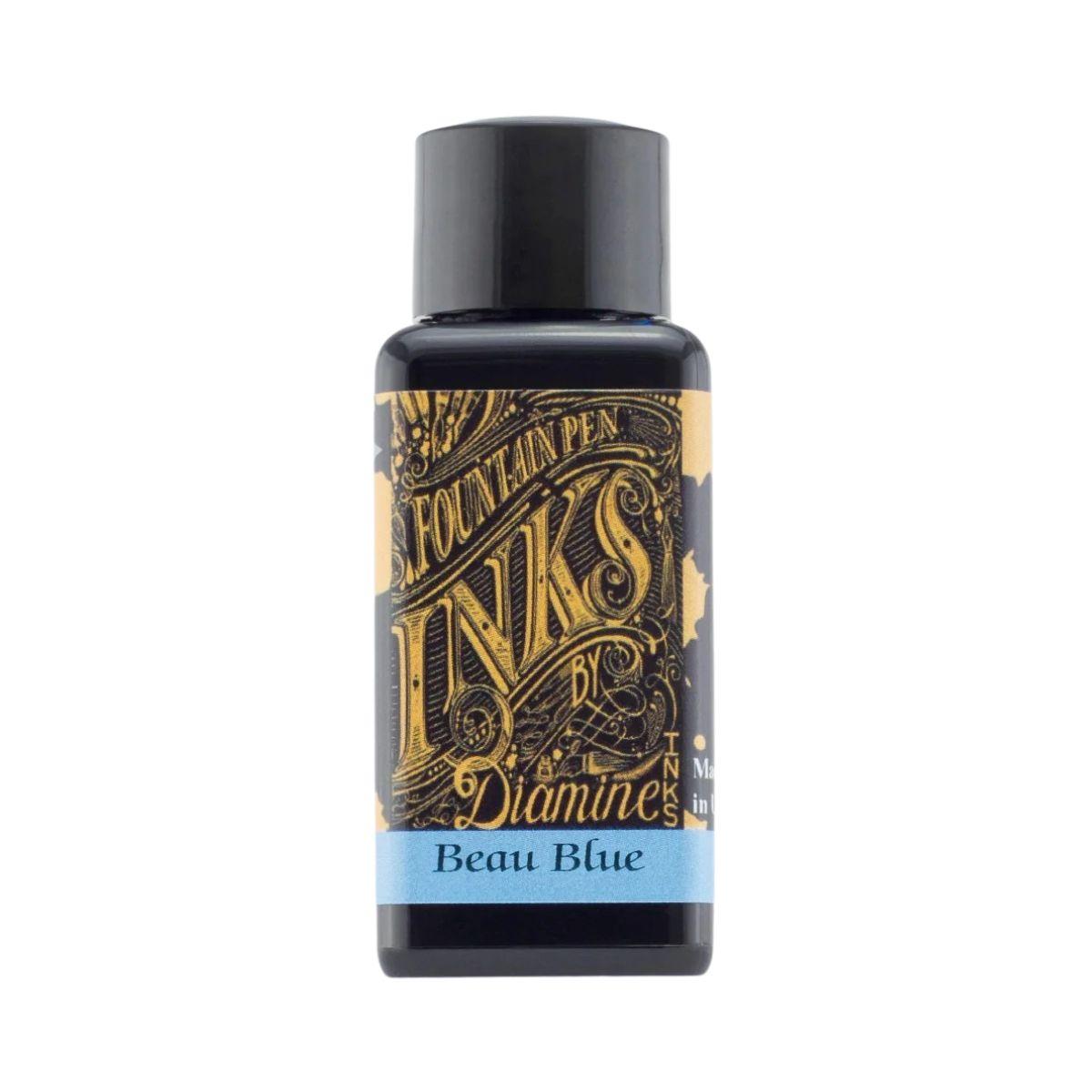 Tinta Diamine Para Caneta Tinteiro - Beau Blue Diamine