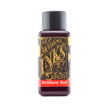 Tinta Diamine Para Caneta Tinteiro - Brilliant Red Diamine
