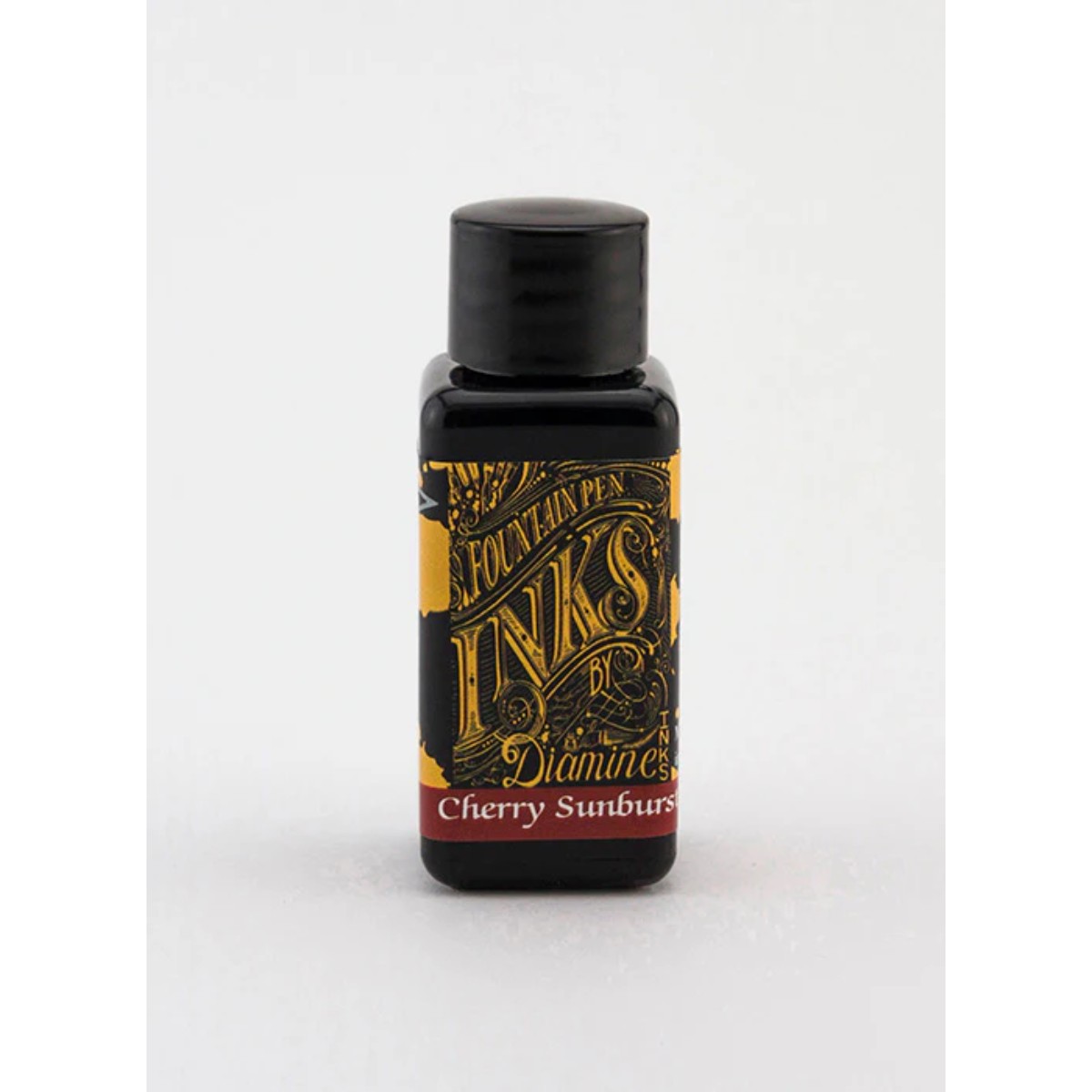 Tinta Diamine Para Caneta Tinteiro - Cherry Sunburst Diamine