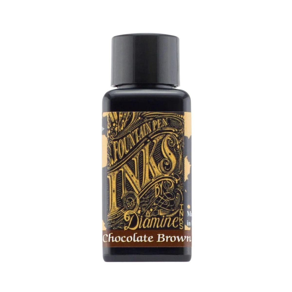 Tinta Diamine Para Caneta Tinteiro - Chocolate Brown Diamine