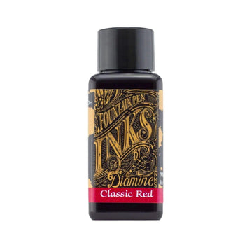 Tinta Diamine Para Caneta Tinteiro - Classic Red Diamine