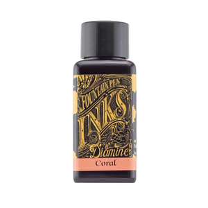 Tinta Diamine Para Caneta Tinteiro - Coral