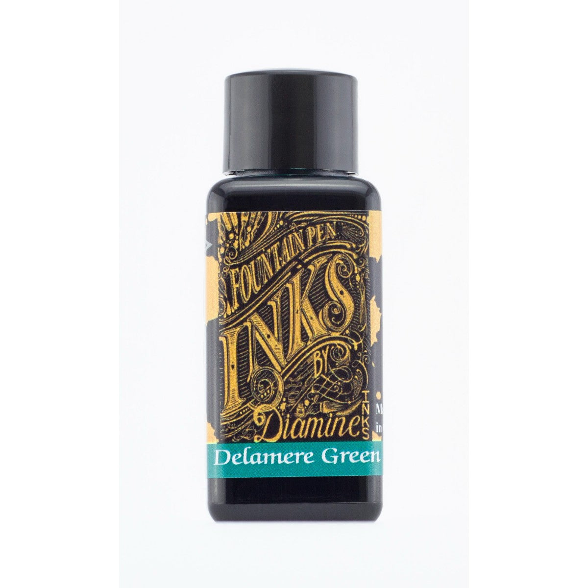 Tinta Diamine Para Caneta Tinteiro - Delamere Green Diamine