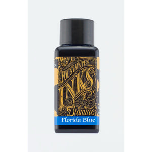 Tinta Diamine Para Caneta Tinteiro - Florida Blue