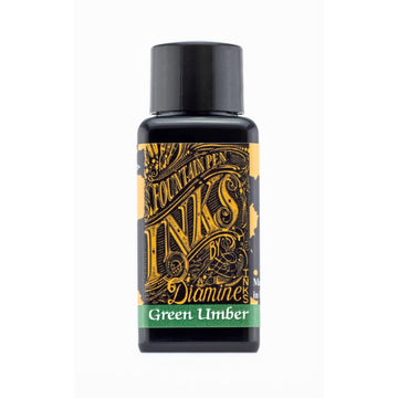 Tinta Diamine Para Caneta Tinteiro - Green Umber Diamine