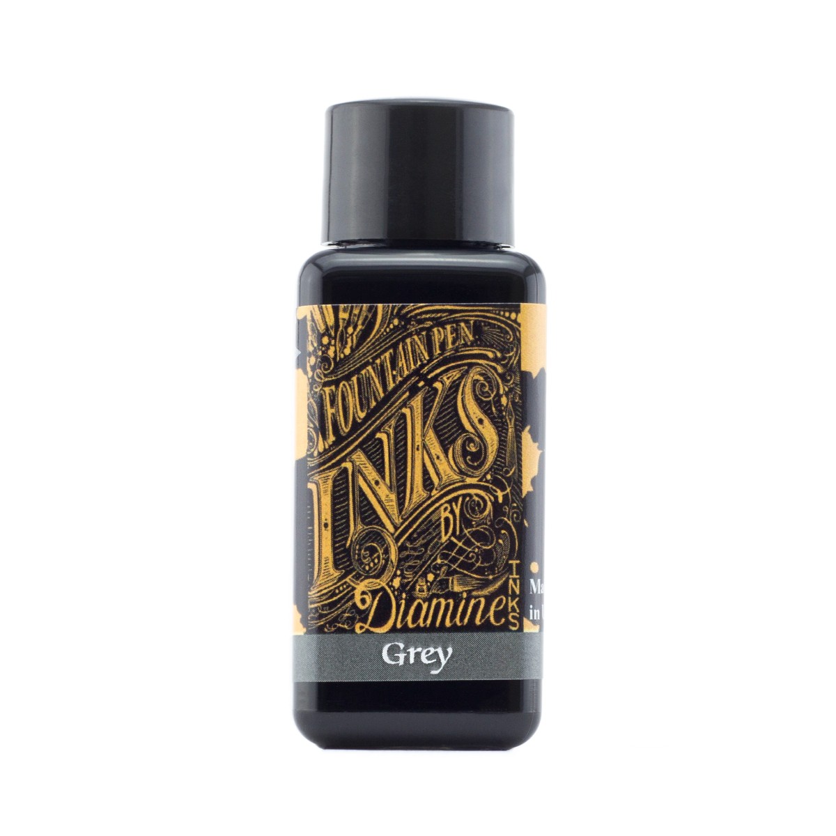 Tinta Diamine Para Caneta Tinteiro - Grey Diamine